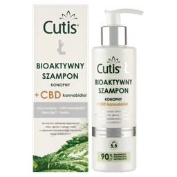 Cutis Ł bioaktywny szampon konopny + CBD 