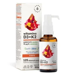 Witamina D3 4000 + K2 MK7 MCT krople 