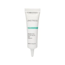 Christina Unstress Probiotic Day cream Eye&Neck SPF8 Krem na dzień do skóry wokół oczu i na szyję 