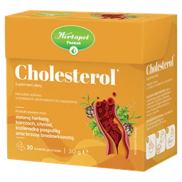 Cholesterol zioła do zaparzania 