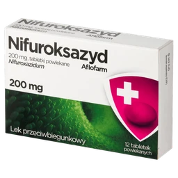 Nifuroksazyd Aflofarm 200 mg tabletki powlekane 