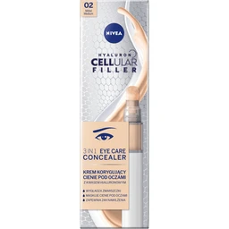 Nivea Hyaluron Cellular Filler, krem korygujący pod oczy 3w1, nr 02 