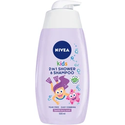 Nivea Baby Żel do mycia ciała i włosów 2w1 o zapachu owocowych żelków 