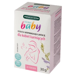 Herbi Baby Herbatka dla kobiet karmiących, wspomagająca laktację 