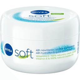 Nivea Soft, intensywnie nawilżający krem 