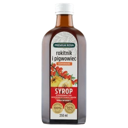 Premium Rosa Syrop z rokitnika i pigwowca 