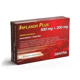 Inflanor Plus 200 mg + 500 mg tabletki powlekane 