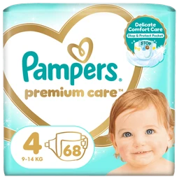 Pampers Premium Care, pieluchy, rozmiar 4, 9-14kg 