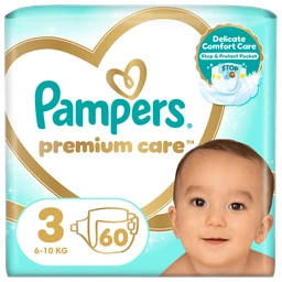 Pampers Premium Care, pieluchy, rozmiar 3, 6-10 kg 