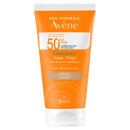 Avene Eau Thermale Bardzo Wysoka Ochrona Cleanance koloryzujący SPF50+ 