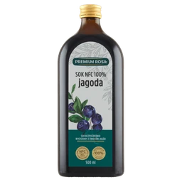 Premium Rosa Sok NFC 100% Jagoda 