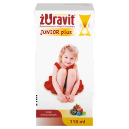 Żuravit Junior Plus płyn o smaku owoców leśnych 