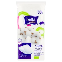 Bella Cotton, kwadratowe płatki kosmetyczne 