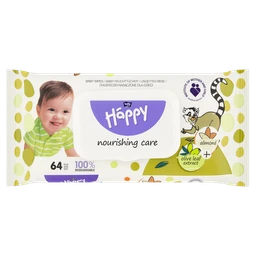 Bella Baby Happy chusteczki nawilżane Migdał i Liście Oliwki 
