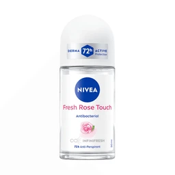 Nivea Fresh Rose Touch, antyperspirant, roll-on 
