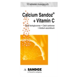 Calcium-Sandoz + Vitamin C tabletki musujące 