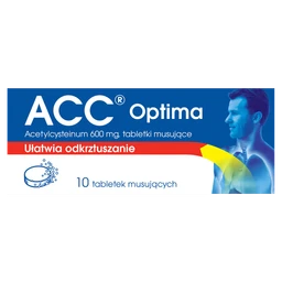 ACC optima 600 mg tabletki musujące 