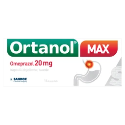Ortanol Max 20 mg kapsułki dojelitowe, twarde 