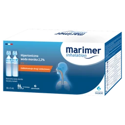 Marimer inhalation Hipertoniczna woda morska 2,2% roztwór do inhalacji 