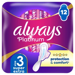 Always Ultra Platinum Night Duo Podpaski ze skrzydełkami na noc 
