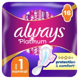 Always Ultra Platinum Normal Podpaski ze skrzydełkami 