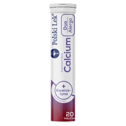 Calcium Duo Alergo 300 mg+60 mg tabletki musujące 