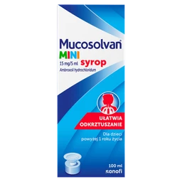 Mucosolvan mini 15 mg/5 ml syrop 