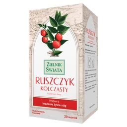 Zielnik Świata Ruszczyk kolczasty zioła do zaparzania 