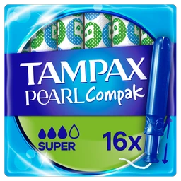 Tampax Compak Pearl Super, tampony z aplikatorem 