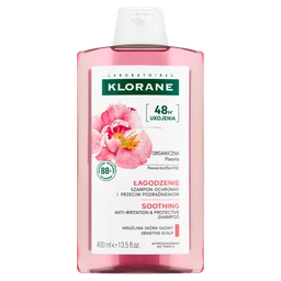 Klorane Szampon do wrażliwej skóry głowy z Organiczną Piwonią 