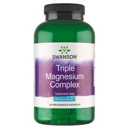 Swanson, Triple magnesium complex, 400 mg, suplement diety 