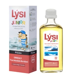 Tran Islandzki Lysi Junior płyn doustny smaku mango-limonka 