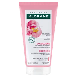 Klorane Odżywka do wrażliwej skóry głowy z Organiczną Piwonią 