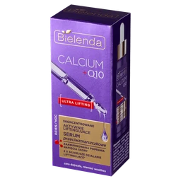Bielenda Calcium + Q10, skoncentrowane, aktywnie liftingujące serum przeciwzmarszczkowe 