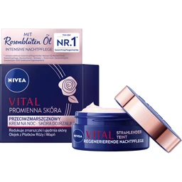 Nivea Vital Promienna Skóra przeciwzmarszczkowy krem na noc 