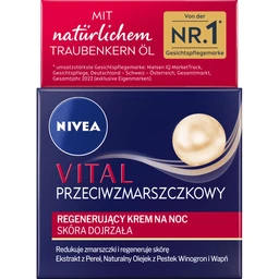 Nivea Vital regenerujący krem przeciwzmarszczkowy na noc 