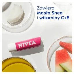 Nivea Watermelon Shine 4 pielęgnująca pomadka do ust 