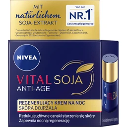 Nivea Vital Soja Anti-Age regenerujący krem na noc 