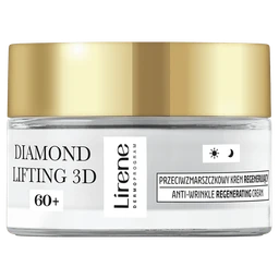Lirene Dermoprogram Diamentowy Lifting 3D przeciwzmarszczkowy krem regenerujący 60+ 