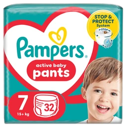 Pampers Pants 360 stopni, 7 (17+ kg) pieluchomajtki jednorazowe 