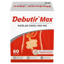 Debutir MAX 500 mg kapsułki 