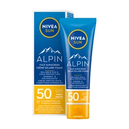 Nivea Sun Alpin, ochronny krem do twarzy, SPF 50 