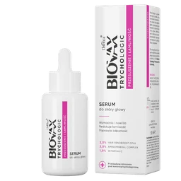 Biovax Trychologic Przesuszenie i Łamliwość Serum do skóry głowy 