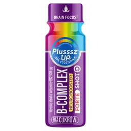 Plusssz Up B-Complex Neuro Booster Forte Shot płyn o smaku malinowym 
