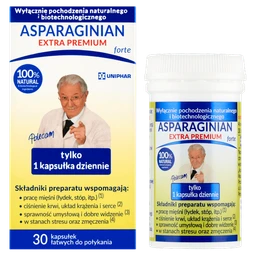 Asparaginian Extra Premium forte kapsułki 
