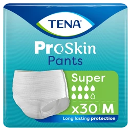 Tena Pants Proskin Super, majtki chłonne, rozmiar M, 80-110 cm 