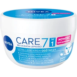 Nivea Care, lekki krem odżywczy do twarzy 5w1 