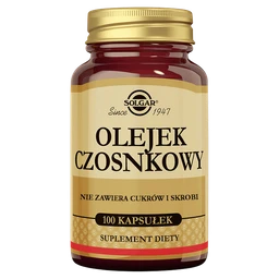Solgar Olejek czosnkowy kapsułki 
