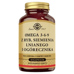 Solgar Omega 3-6-9 433,3 mg+433,3 mg+433,3 mg kapsułki 