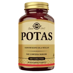 Solgar Potas 99 mg tabletki 